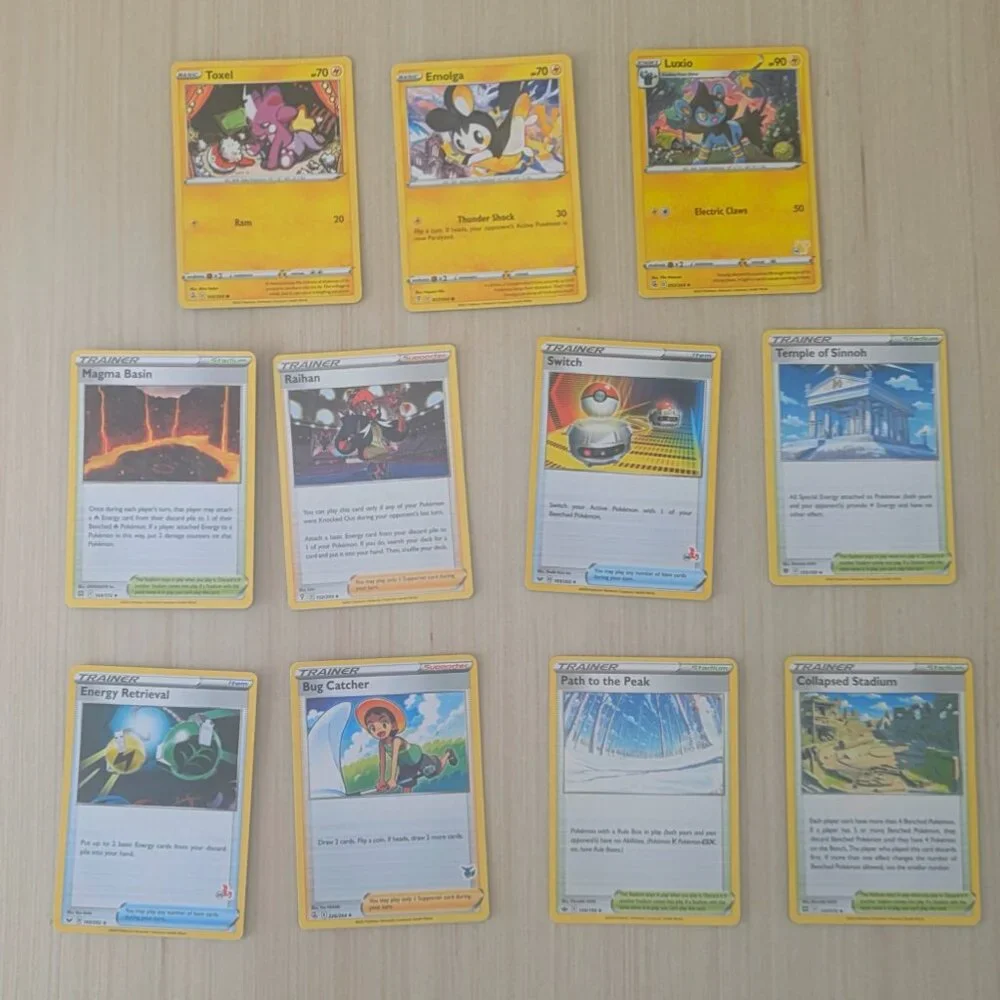 42 Pokemon TCG Trading Cards - Trainer Fire Water Psychic Dark Electric Fighting - Picture 2 of 7